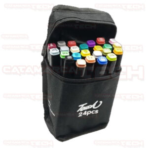 MARCADORES DOBLE PUNTA C/BOLSO X24