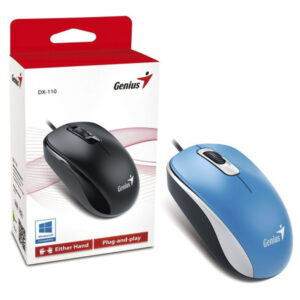MOUSE USB GENIUS DX-110 AZUL