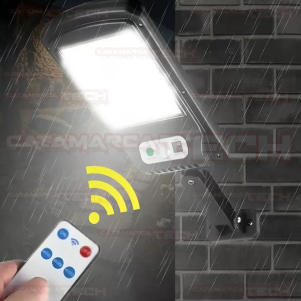 REFLECTOR LED CON PANEL SOLAR EXTERIOR KQ-D08 - Imagen 3