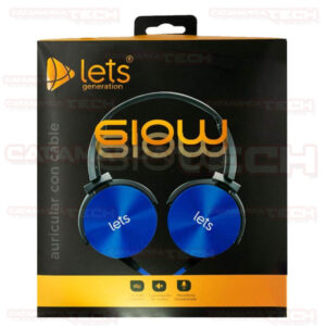 AURICULARES VINCHA MANOS LIBRES C/CABLE LETS GLOW MOD1004
