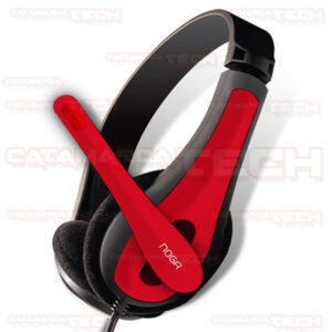 AURICULARES VINCHA C/MIC NOGA NGV-400 ROJO