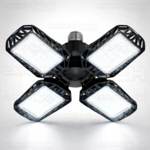 LAMPARA LED 4 ASPAS AJUSTABLE ROSCA E27