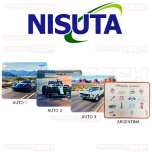 MOUSE PAD 25x20x4 NSPAD25D NISUTA