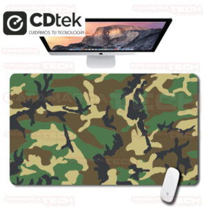 MOUSE PAD 84x38x3 XXL CAMUFLADO VERDE DESK CDTEK