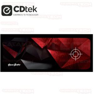 MOUSE PAD 90x28x3 GAMER XL BIGG 3 ROJO CDTEK