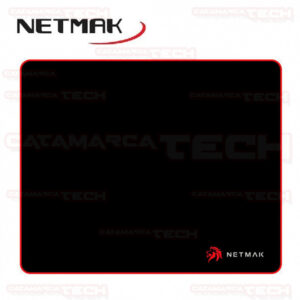 MOUSE PAD 30x25 GAMER LISO NEGRO NETMAK