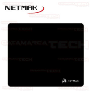 MOUSE PAD 30X25 GAMER LISO NEGRO NETMAK