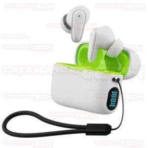AURICULARES IN-EAR BLUETOOTH 5.0 BLITZ C/DISPLAY/BANDA SUJECION BLANCO