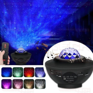 PARLANTE LAMPARA BLUETOOTH PROYECTOR GALAXIA C/CONTROL MODS-042