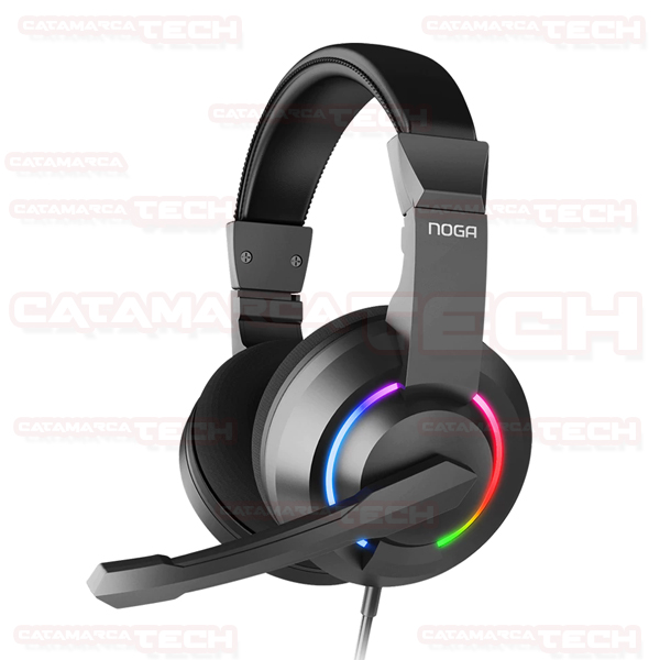 AURICULARES VINCHA GAMER C/MIC/RGB NOGA ST-704
