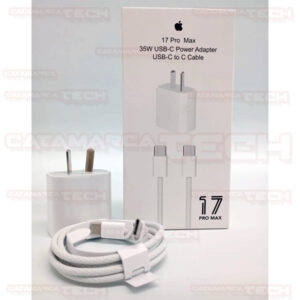CARGADOR IPHONE 17 PRO MAX 35W C/CABLE USB-C / USB-C