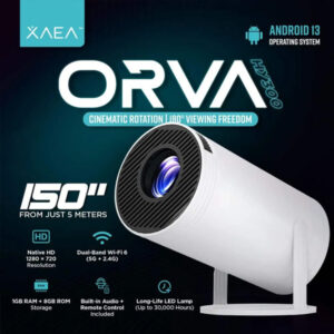 PROYECTOR PORTATIL ANDROID 11 ORVA-HY300