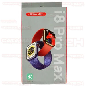 RELOJ SMARTWATCH I8 PRO MAX MODS-024 (ROJO)