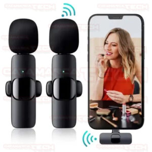 MICROFONO PARA CELULAR DOBLE MICRO (USB-C / IPHONE) K9