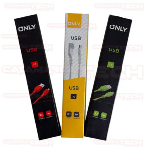 CABLE USB-A / USB-C COLORES 2.1A MOD-0115
