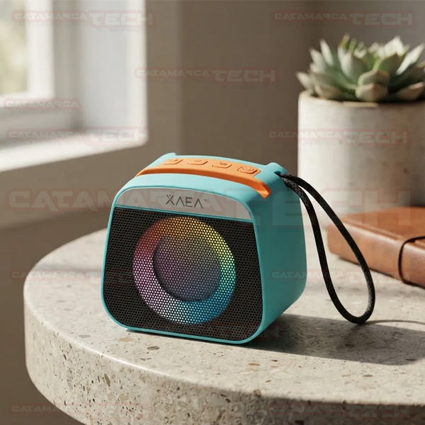 PARLANTE 3" 8W C/RGB/RADIO/USB/SD MODX-004K