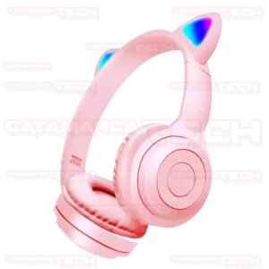 AURICULAR VINCHA OREJAS GATITO MODX-708 ROSA