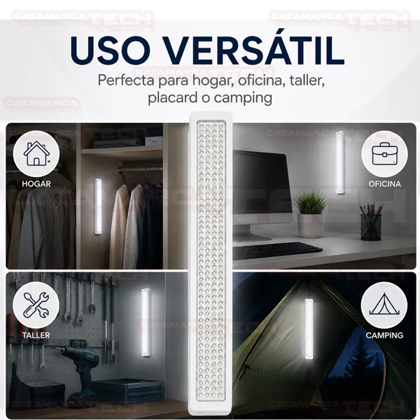 LUZ DE EMERGENCIA 120 LEDS MS7120M - Imagen 2