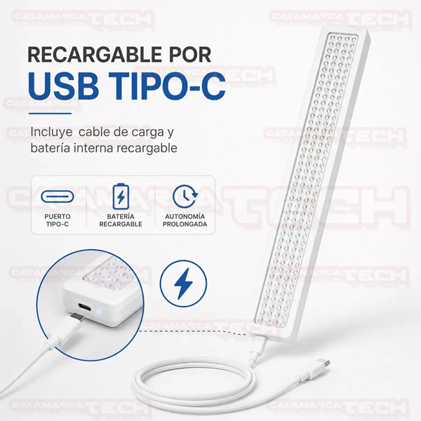 LUZ DE EMERGENCIA 120 LEDS MS7120M - Imagen 3