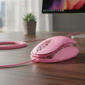 MOUSE OPTICO LED NOGA NG-611U ROSA