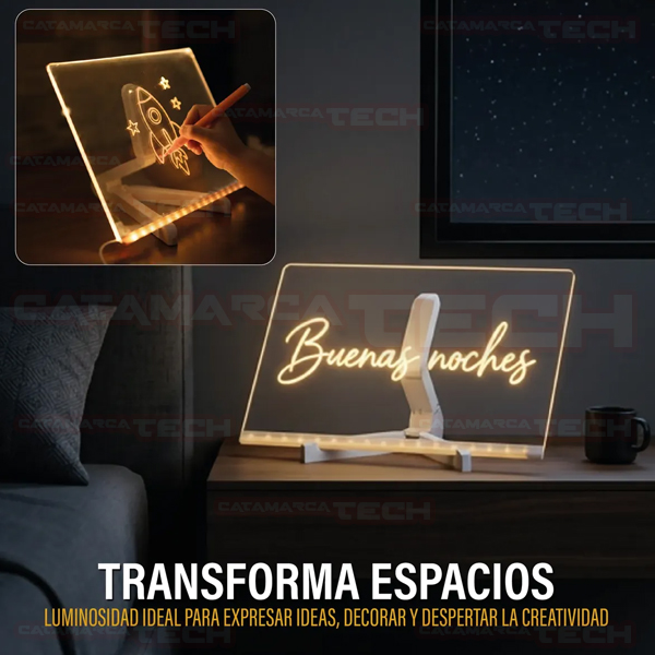 PIZARRA MAGICA CON MARCADORES 40x30 NM-PM105 - Imagen 5