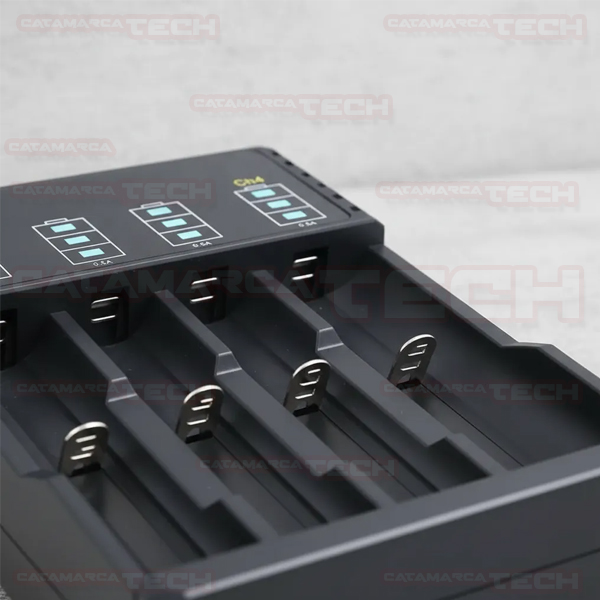 CARGADOR PILAS CUÁDRUPLE USB-C C/INDICADOR DE CARGA - Imagen 2