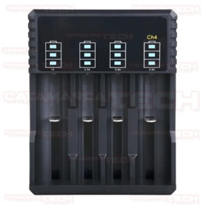 CARGADOR PILAS CUÁDRUPLE USB-C C/INDICADOR DE CARGA