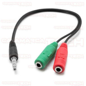 CABLE AUDIO SPLITTER PLUG 3.5mm / 2x JACK 3.5mm NOGA