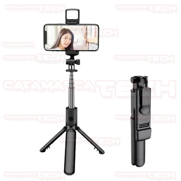 BASTÓN SELFIE EXTENSIBLE + TRIPODE R1S MODS026