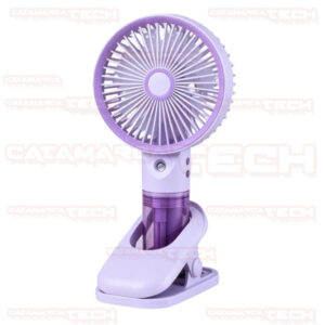 VENTILADOR PORTATIL C/CLIP AGARRE + SPRAY DD8234 MODV-00MB